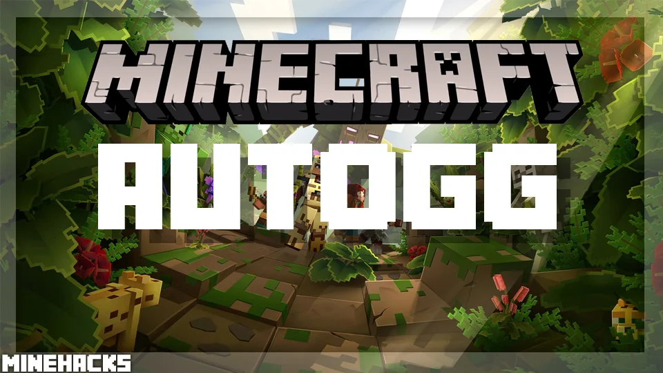 minecraft hacked client named AutoGG Mod – Saying A Phrase Once A Game Ends
