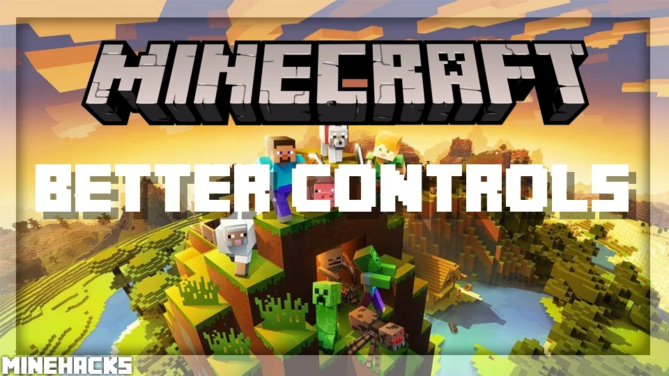 minecraft hacked client named Better Controls Mod
