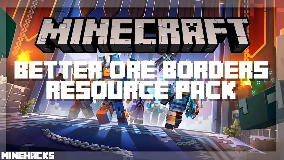 An image/thumbnail of Better Ore Borders Resource Pack