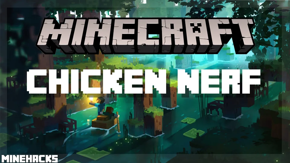 minecraft hacked client named Chicken Nerf Mod