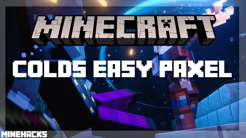 minecraft hacked client named Colds Easy Paxel Mod