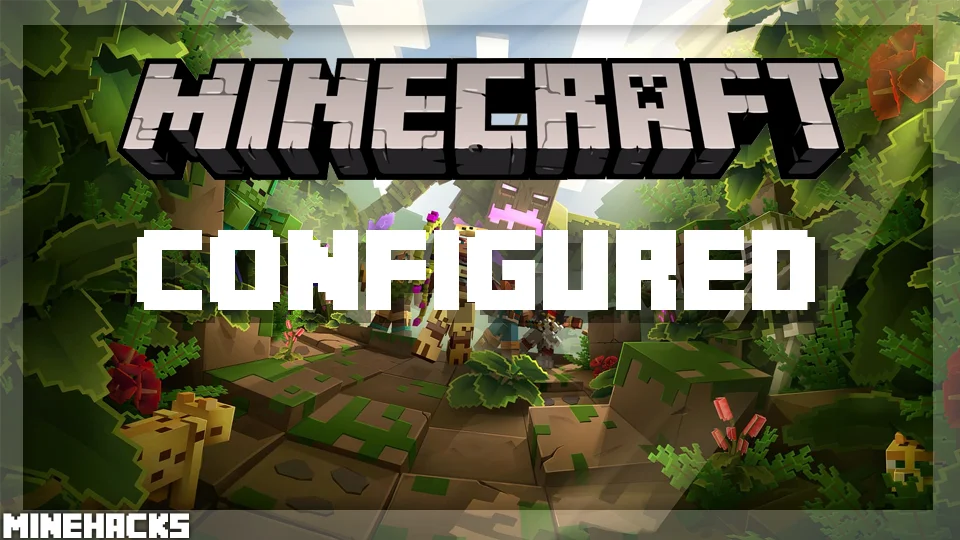 minecraft hacked client named Configured Mod