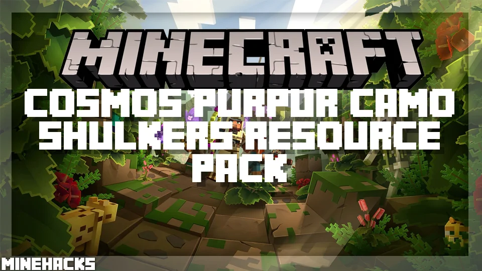 minecraft hacked client named Cosmo's Purpur Camo Shulkers Resource Pack
