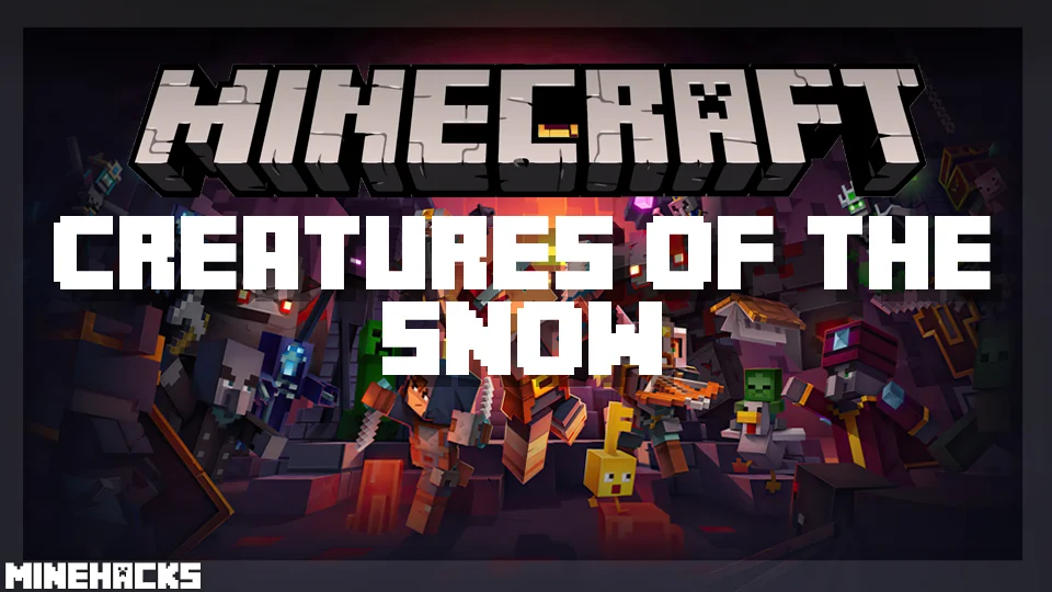 minecraft hacked client named Creatures of the Snow Mod