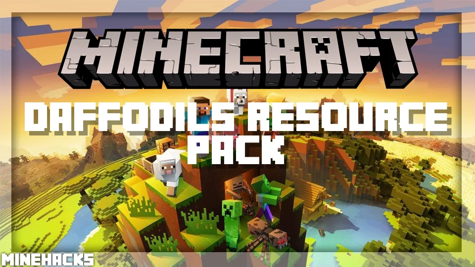 minecraft hacked client named Daffodils Resource Pack