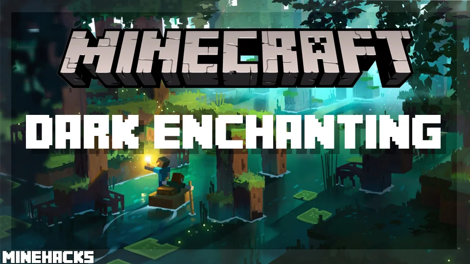 minecraft hacked client named Dark Enchanting Mod