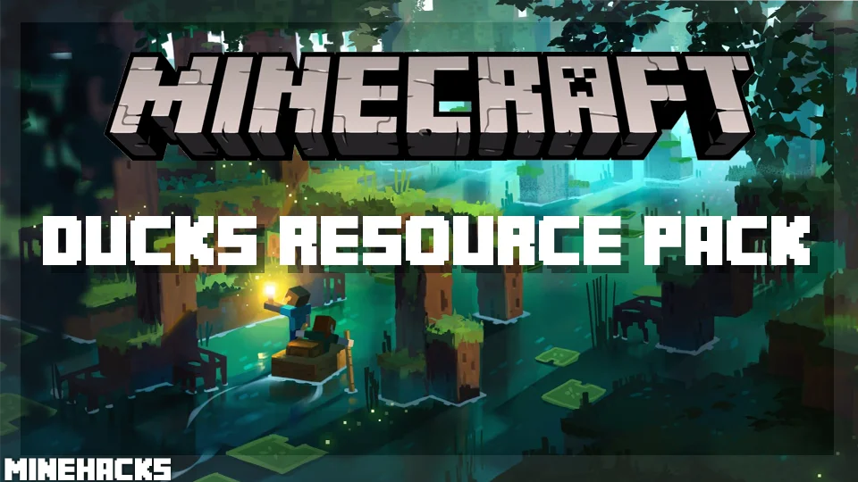 minecraft hacked client named Ducks Resource Pack