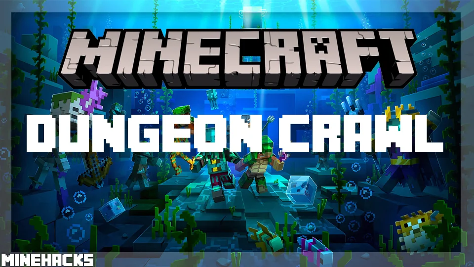 minecraft hacked client named Dungeon Crawl Mod