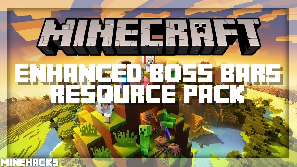 minecraft hacked client named Enhanced Boss Bars Resource Pack