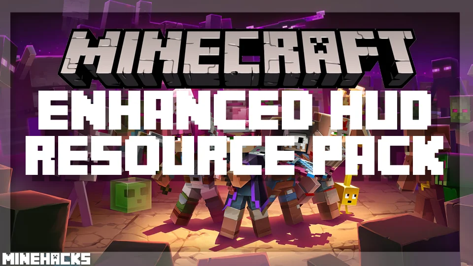 minecraft hacked client named Enhanced Hud Resource Pack