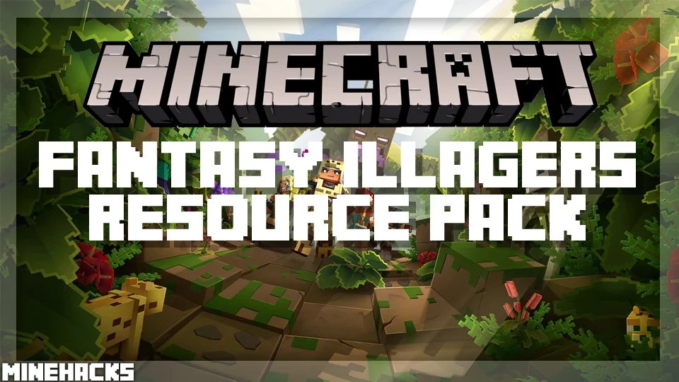 minecraft hacked client named Fantasy Illagers Resource Pack