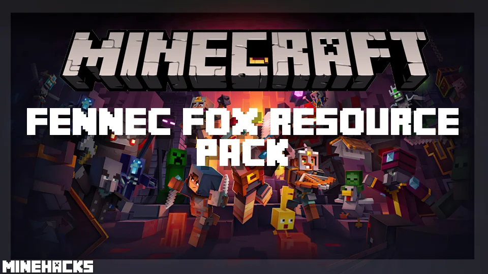 minecraft hacked client named Fennec Fox Resource Pack