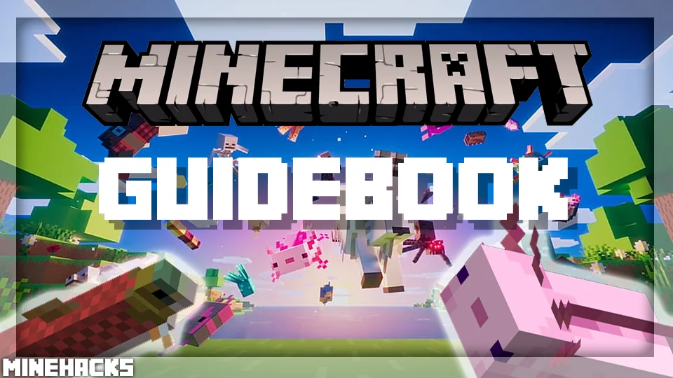 minecraft hacked client named GuideBook Mod