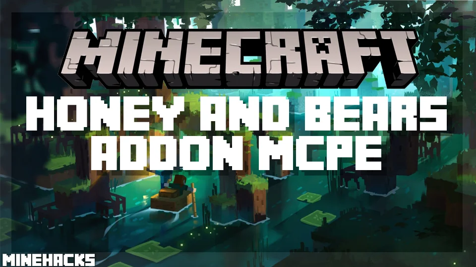 minecraft hacked client named Honey And Bears Addon