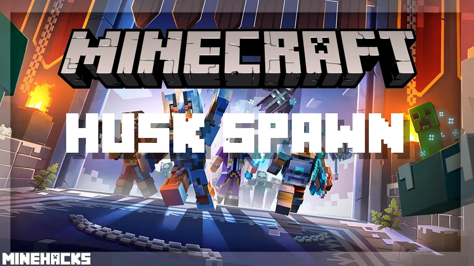 minecraft hacked client named Husk Spawn Mod