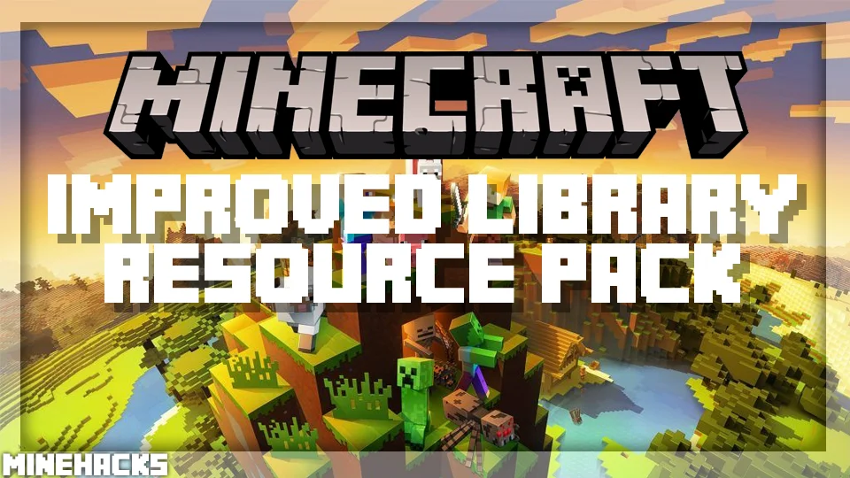 minecraft hacked client named Improved Library Resource Pack