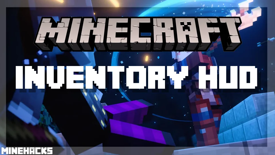 minecraft hacked client named Inventory HUD+ Mod