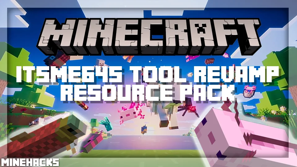 An image/thumbnail of Itsme64's Tool Revamp Resource Pack