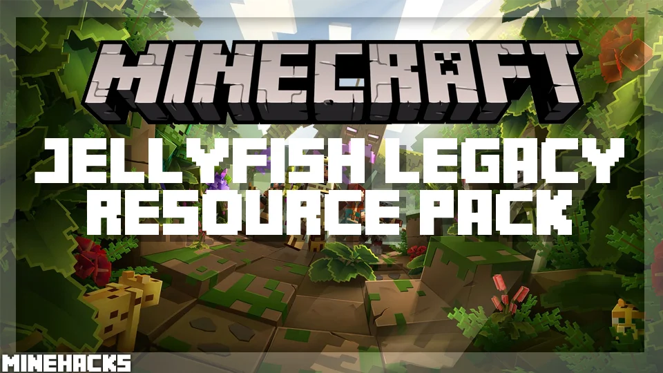 minecraft hacked client named Jellyfish Legacy Resource Pack