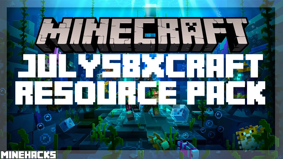 minecraft hacked client named Julys8xCraft Resource Pack