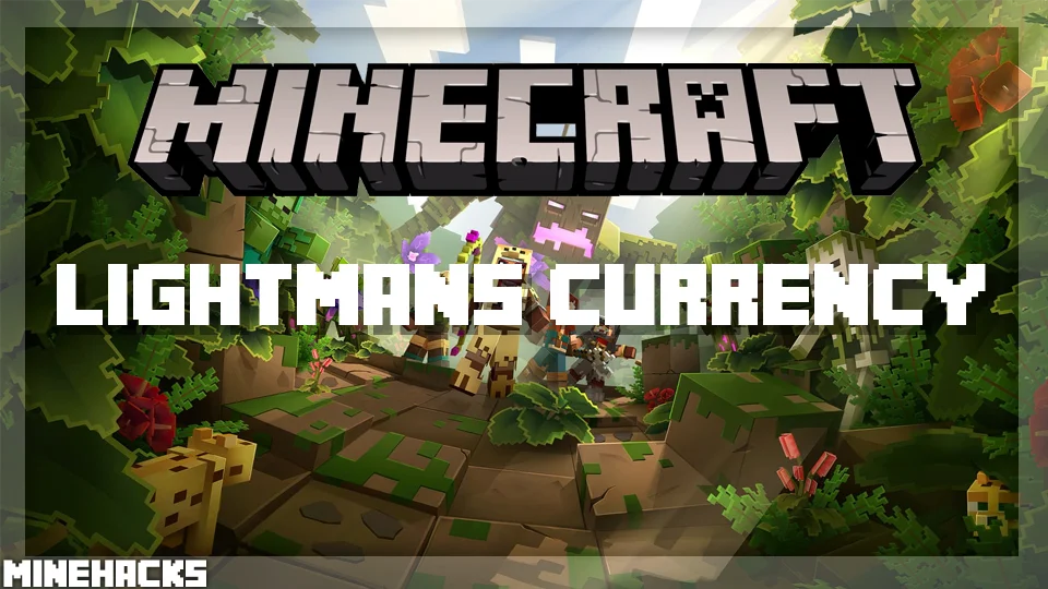 minecraft hacked client named Lightman's Currency Mod