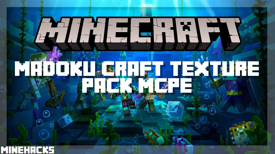 minecraft hacked client named Madoku Craft Texture Pack