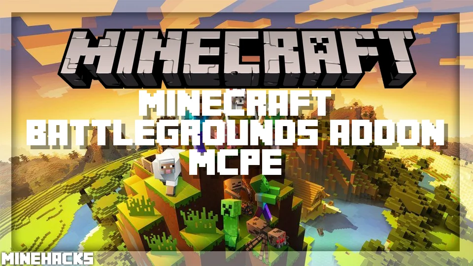 minecraft hacked client named Minecraft Battlegrounds Addon