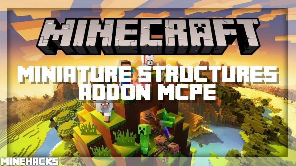 minecraft hacked client named Miniature Structures Addon