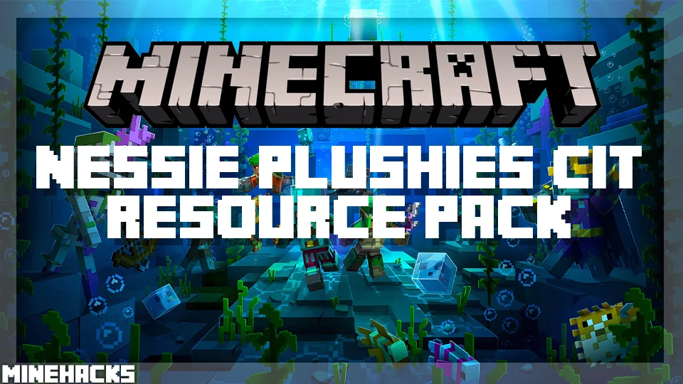 minecraft hacked client named Nessie Plushies CIT Resource Pack