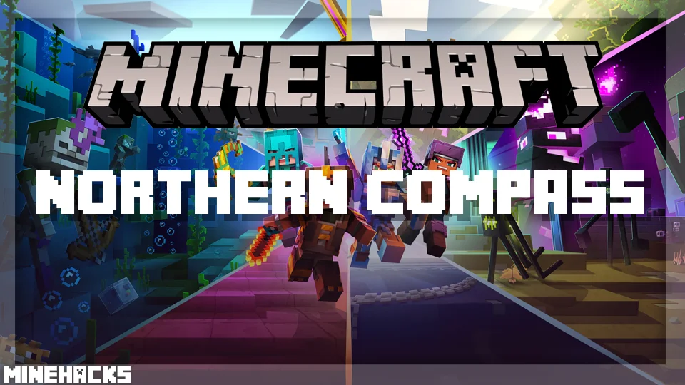 minecraft hacked client named Northern Compass Mod