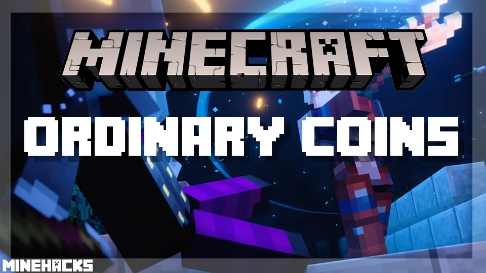 minecraft hacked client named Ordinary Coins Mod
