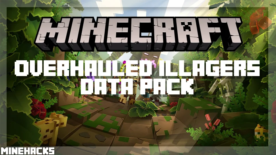 An image/thumbnail of Overhauled Illagers Data Pack