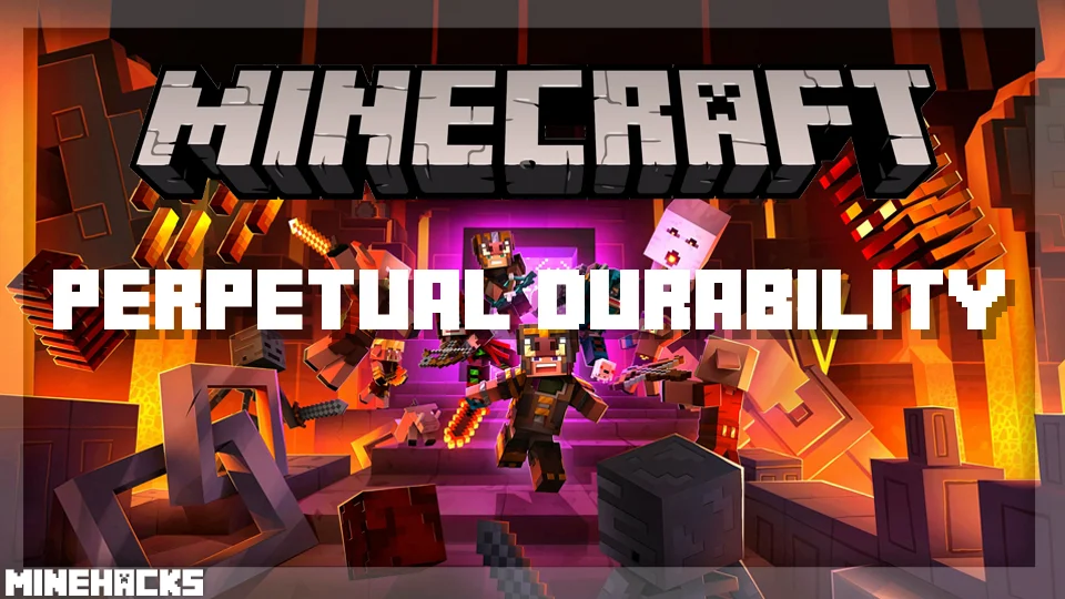 minecraft hacked client named Perpetual Durability Mod