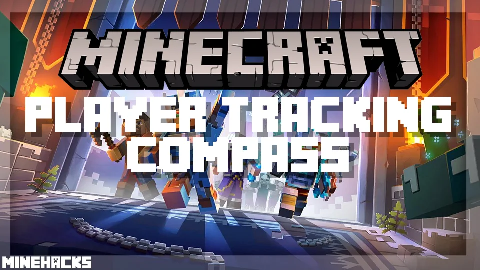 minecraft hacked client named Player Tracking Compass Mod