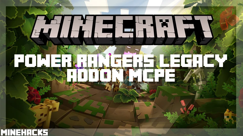 minecraft hacked client named Power Rangers Legacy Addon