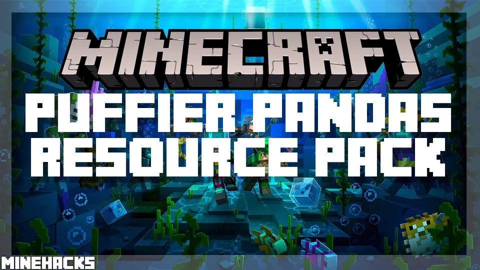 minecraft hacked client named Puffier Pandas Resource Pack