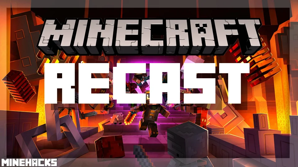 minecraft hacked client named Recast Mod