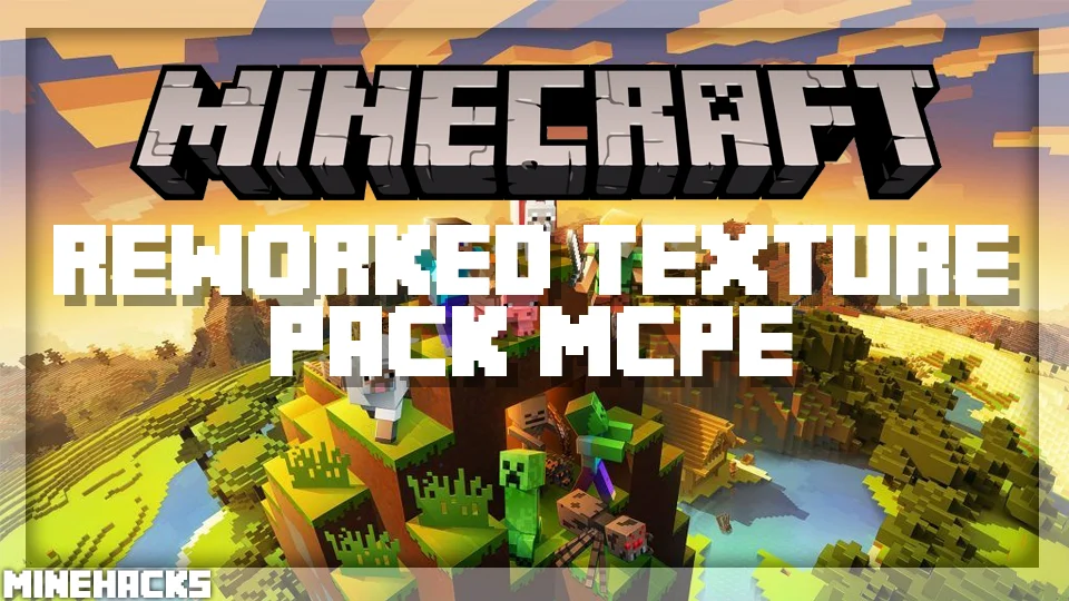 minecraft hacked client named Reworked Texture Pack