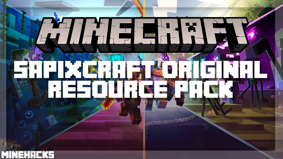 minecraft hacked client named SapixCraft HD Resource Pack