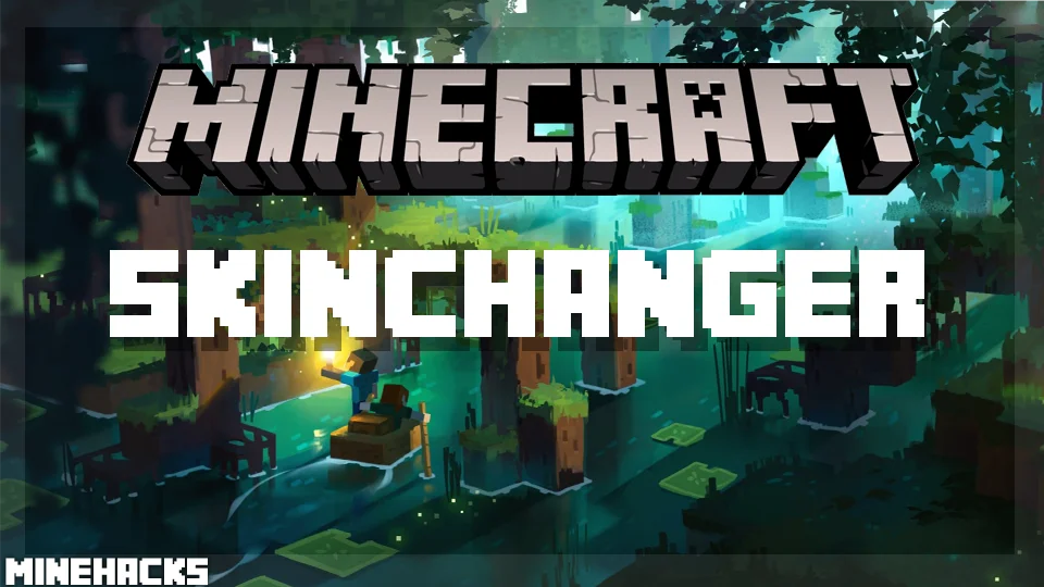 minecraft hacked client named SkinChanger Mod