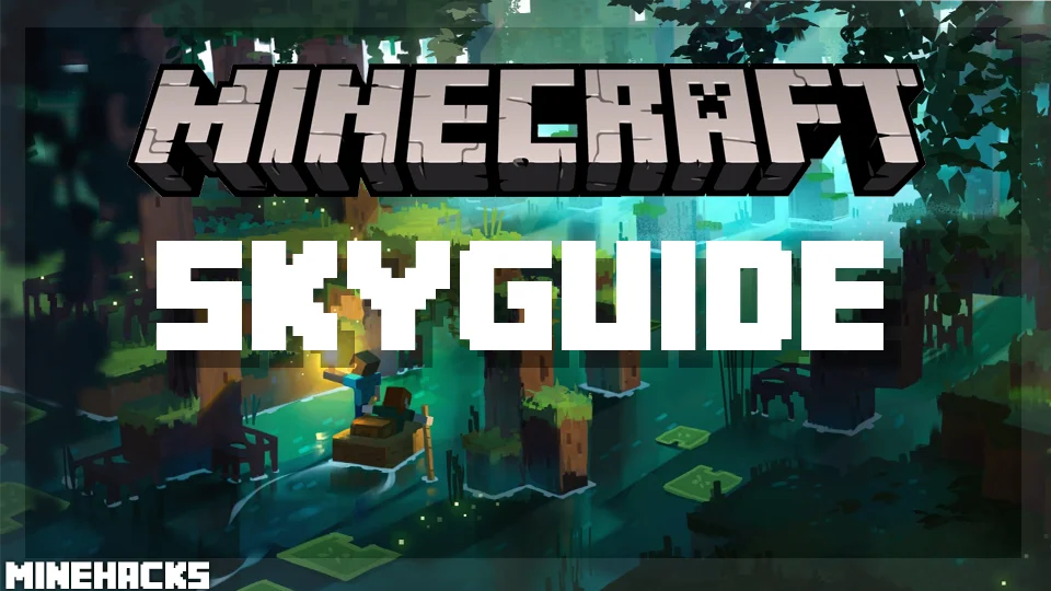 minecraft hacked client named SkyGuide​ Mod