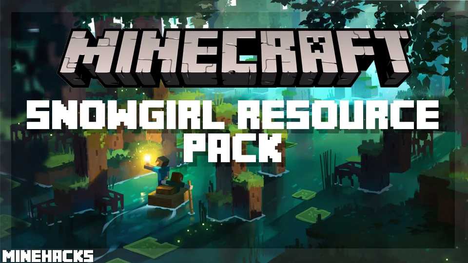 minecraft hacked client named Snowgirl Resource Pack