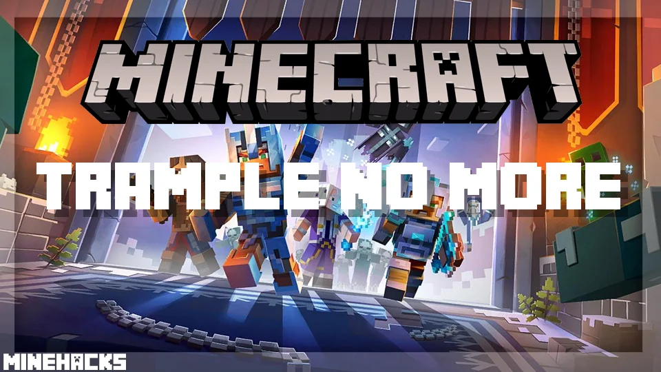 minecraft hacked client named Trample No More Mod