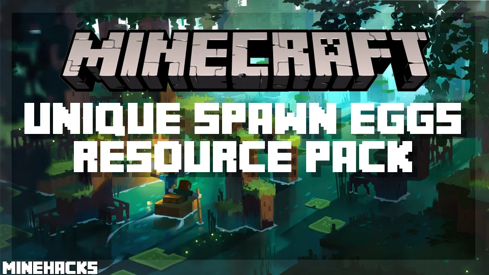 minecraft hacked client named Unique Spawn Eggs Resource Pack