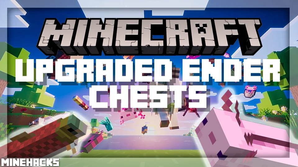 minecraft hacked client named Upgraded Ender Chests Mod