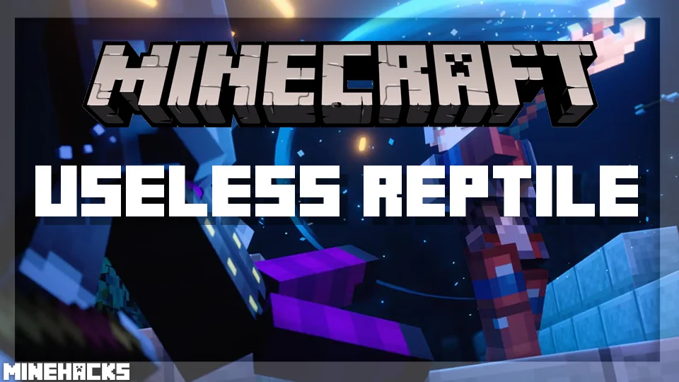 minecraft hacked client named Useless Reptile Mod