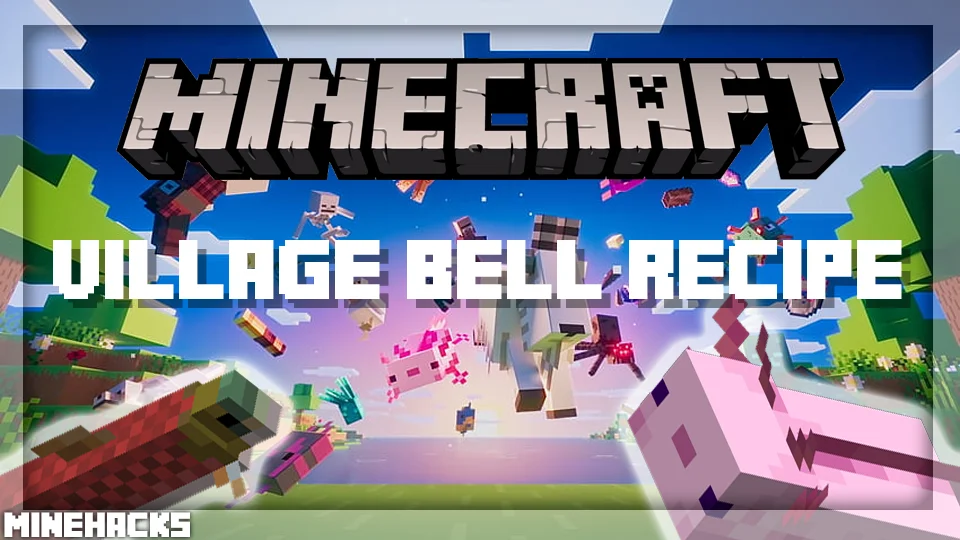 minecraft hacked client named Village Bell Recipe Mod