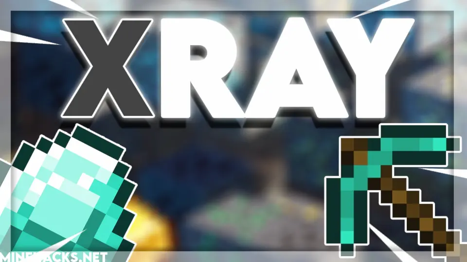 minecraft hacked client named Xray Client